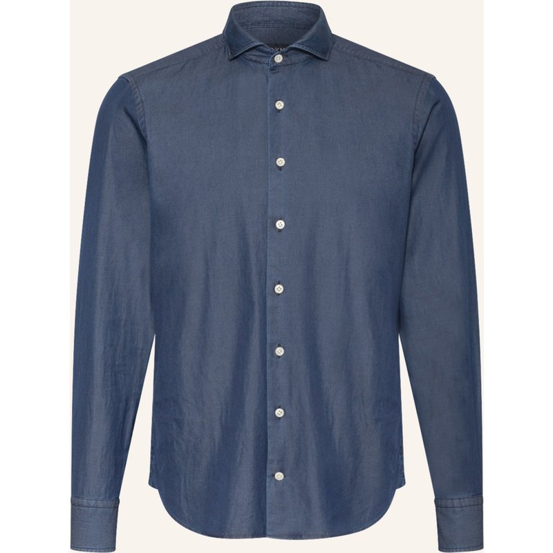 Olymp Signature Hemd Tailored Fit blau