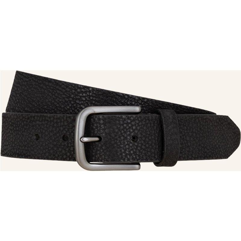 Monti Ledergürtel Amarillo schwarz