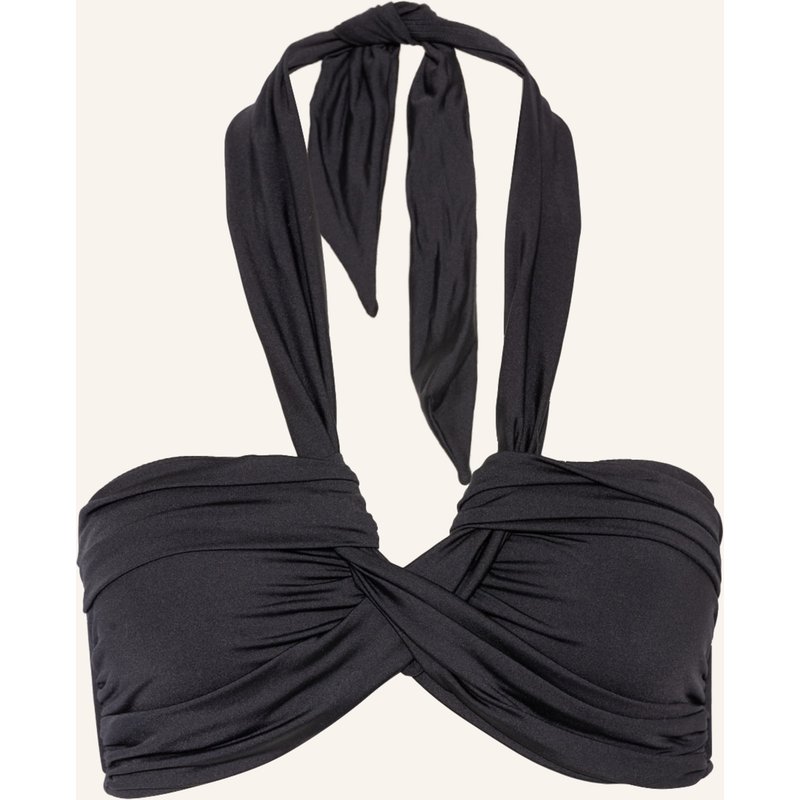 Seafolly Bandeau-Bikini-Top Seafolly Collective schwarz