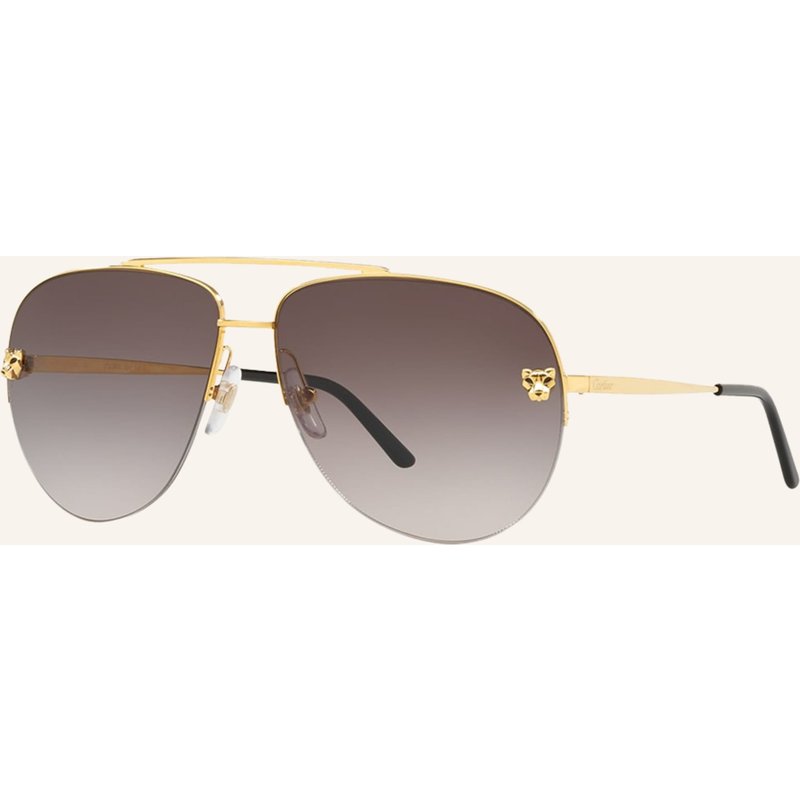 Cartier Sonnenbrille ct0065s gold