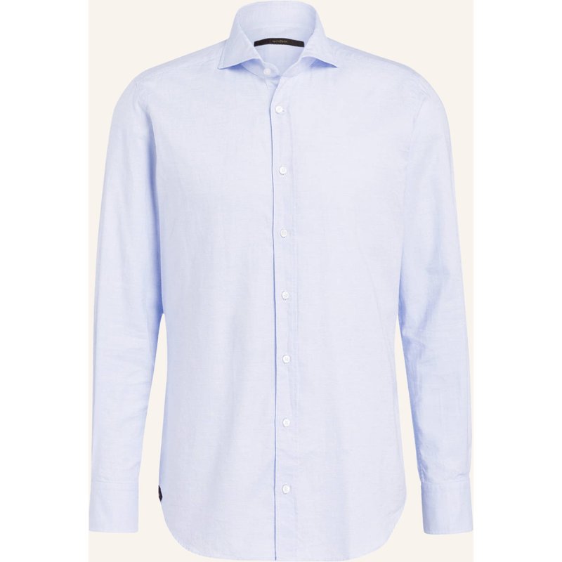 Windsor. Hemd Lano Shaped Fit blau