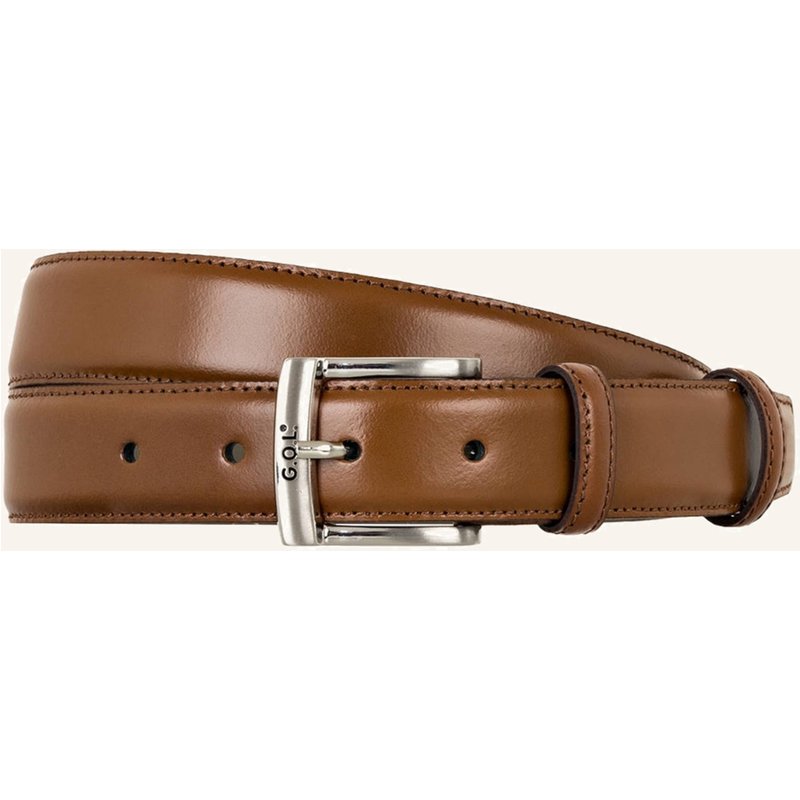 G.O.L. Finest Collection Ledergürtel braun