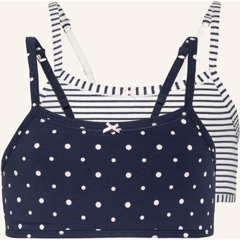 Sanetta 2er-Pack Bustiers blau