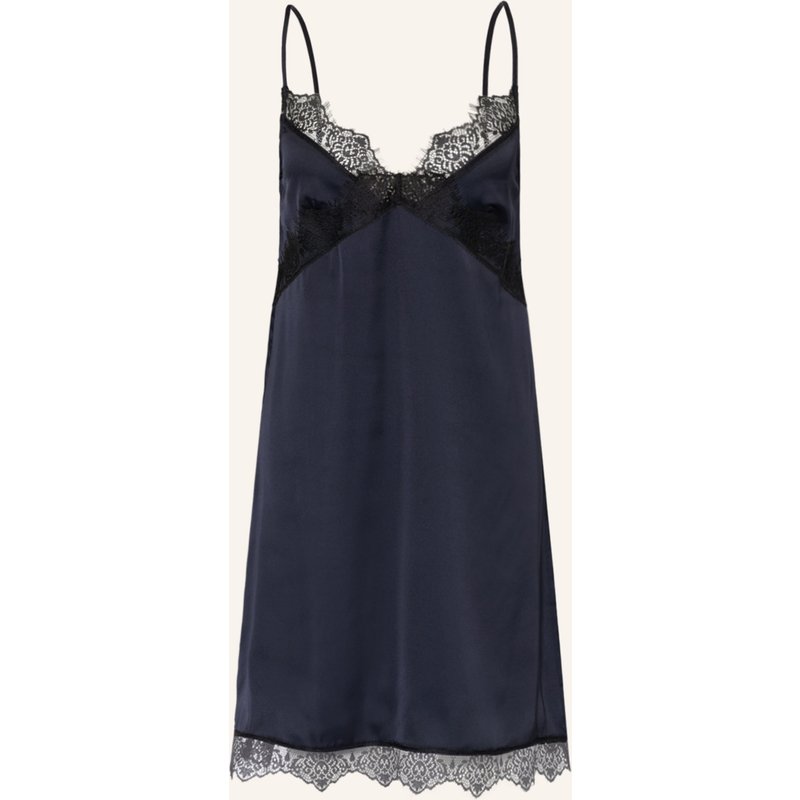 Simone Pérèle Negligé Satin Secrets Aus Satin blau