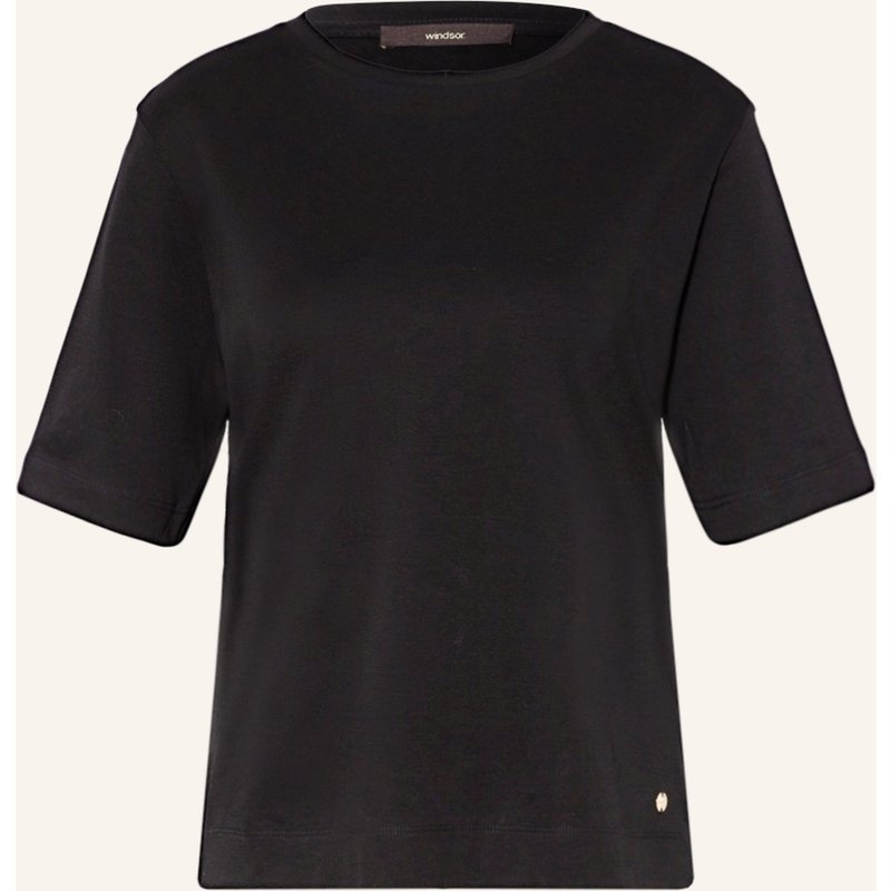 Windsor. T-Shirt schwarz