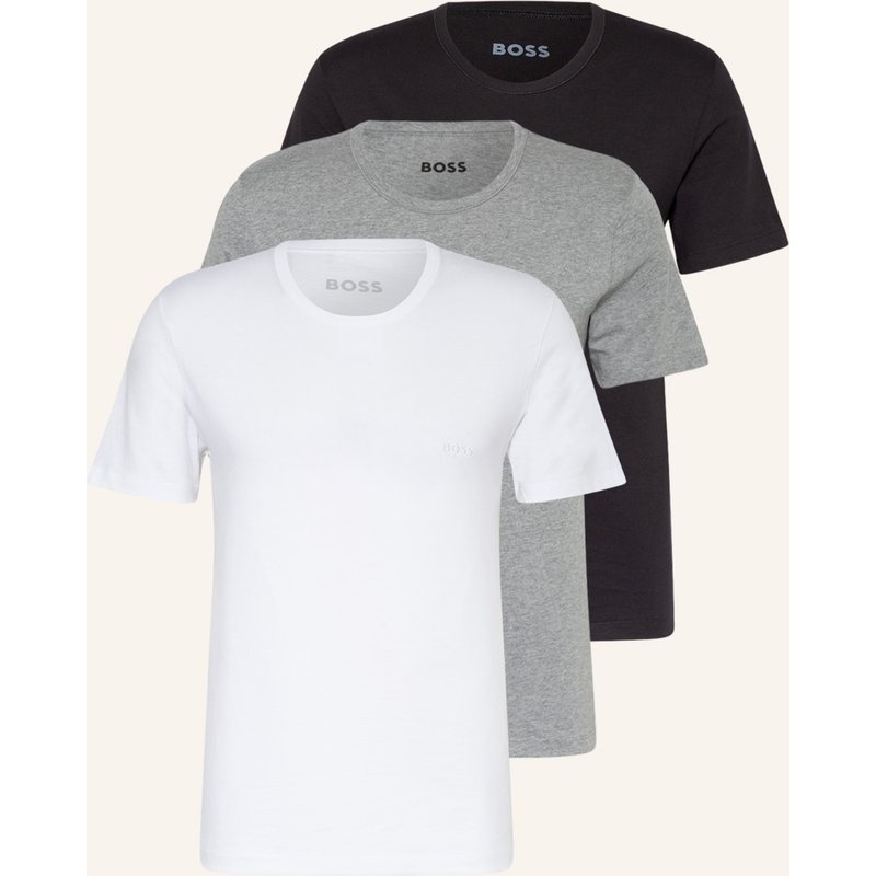 Boss 3er-Pack T-Shirts One weiss