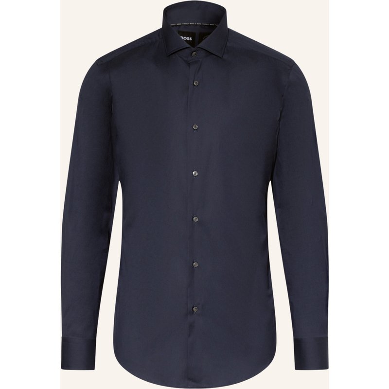 Boss Jerseyhemd Hank Performance Slim Fit blau