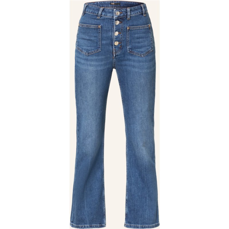 Maje Straight Jeans blau