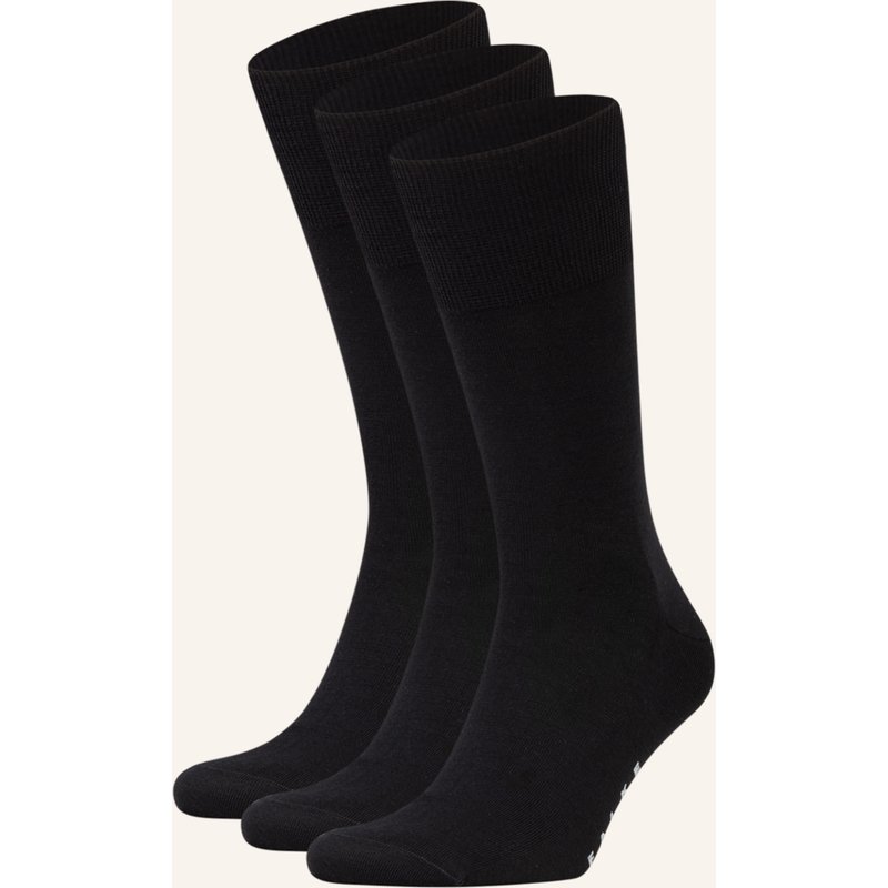 Falke 3er-Pack Socken Airport schwarz
