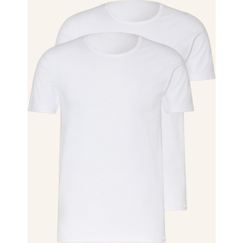 Calida 2er-Pack T-Shirts Natural Benefit weiss