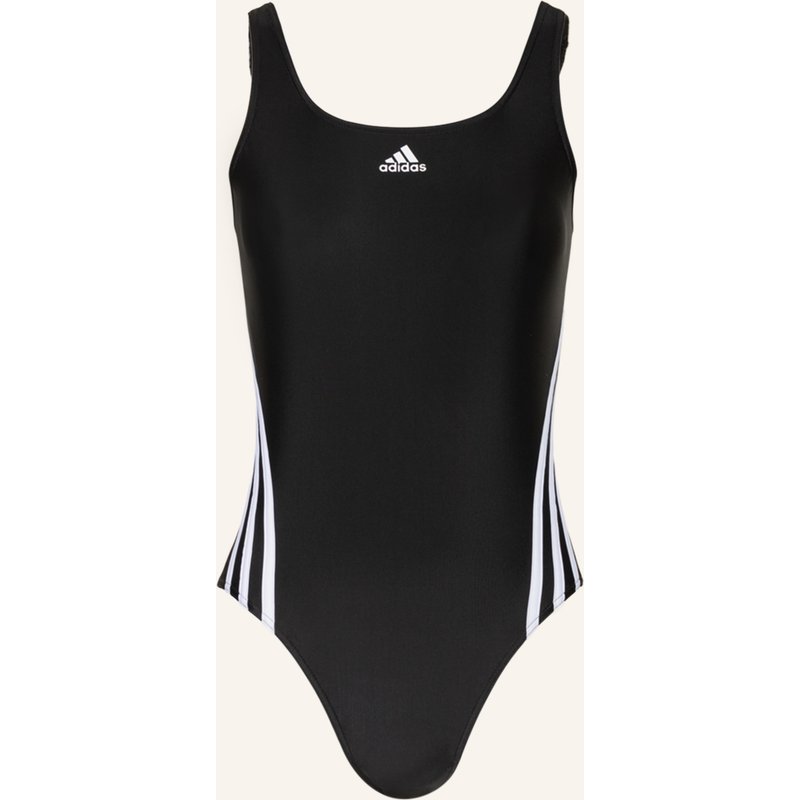 Adidas Badeanzug 3-Streifen schwarz
