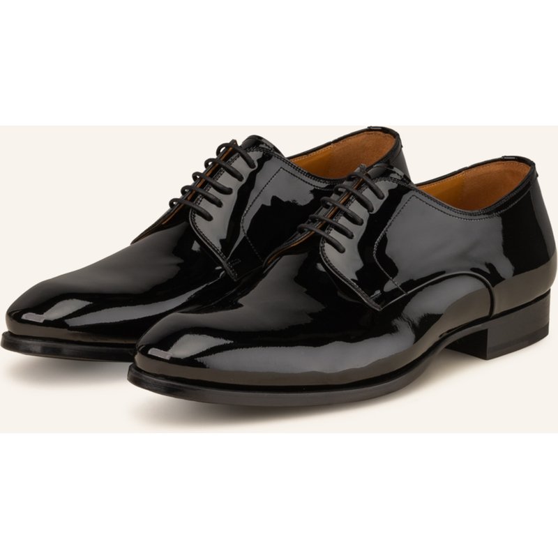 Magnanni Schnürer Charol schwarz