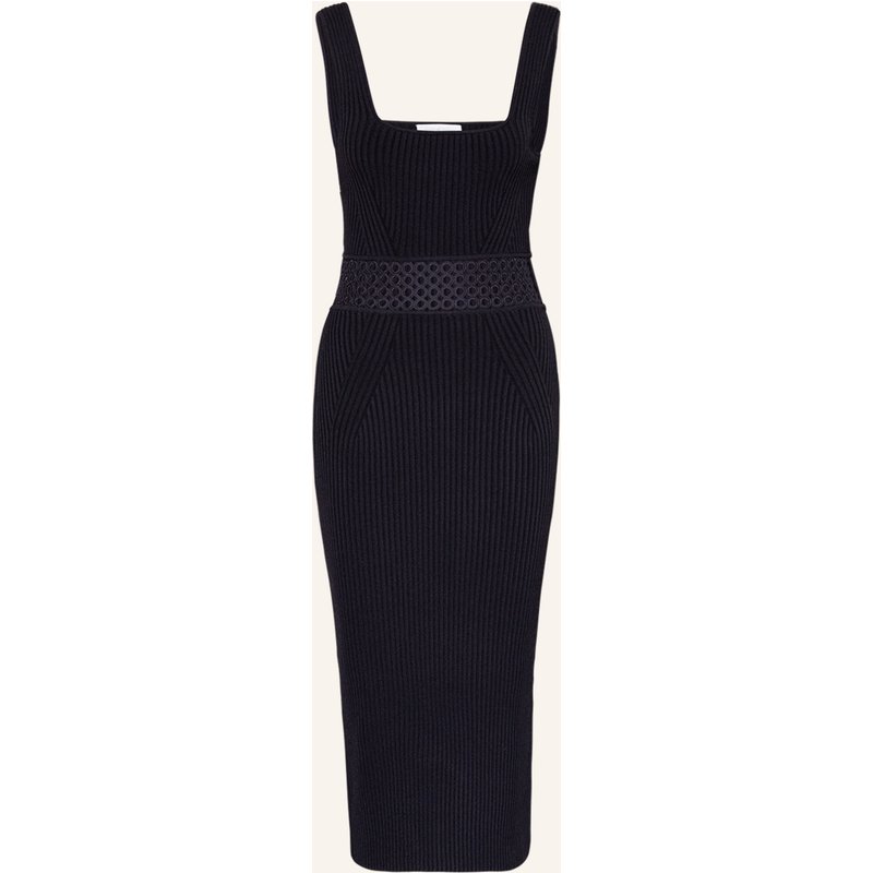 Simkhai Strickkleid Loren Mit Lochspitze schwarz