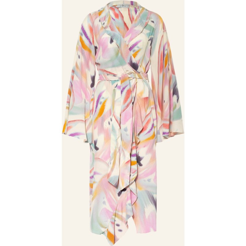 Etro Wickelkleid beige