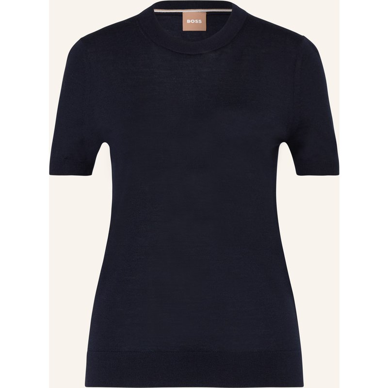 Boss Strickshirt Falyssiasi blau