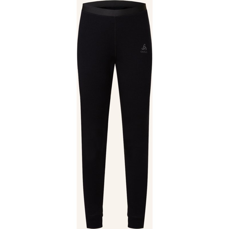 Odlo Funktionswäsche-Hose Natural Merino 260 Aus Merinowolle schwarz