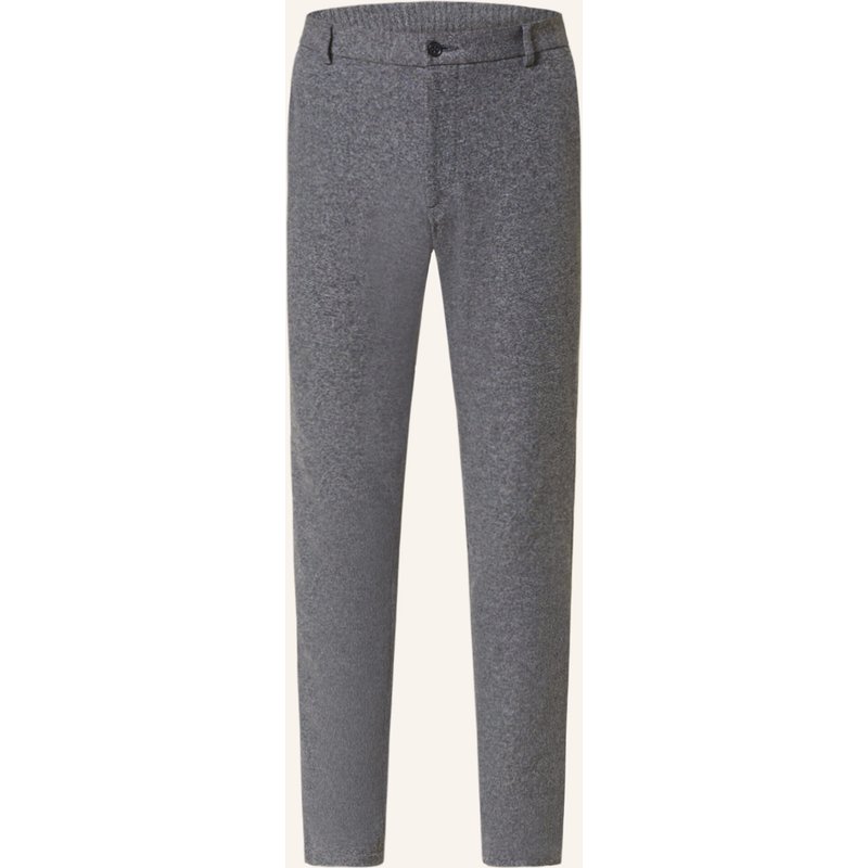 Paul Anzughose Extra Slim Fit Aus Jersey blau