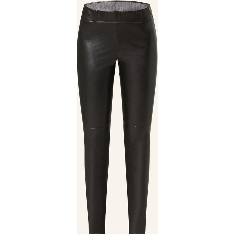 Cambio Leggins Randa In Lederoptik schwarz