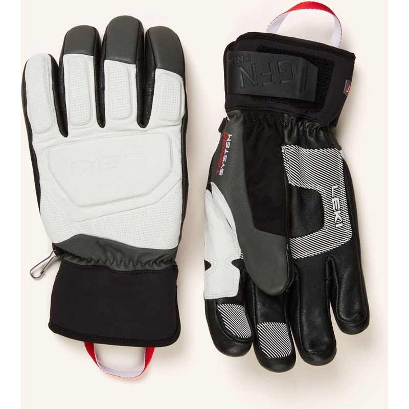 Leki Skihandschuhe Griffin Prime 3d weiss