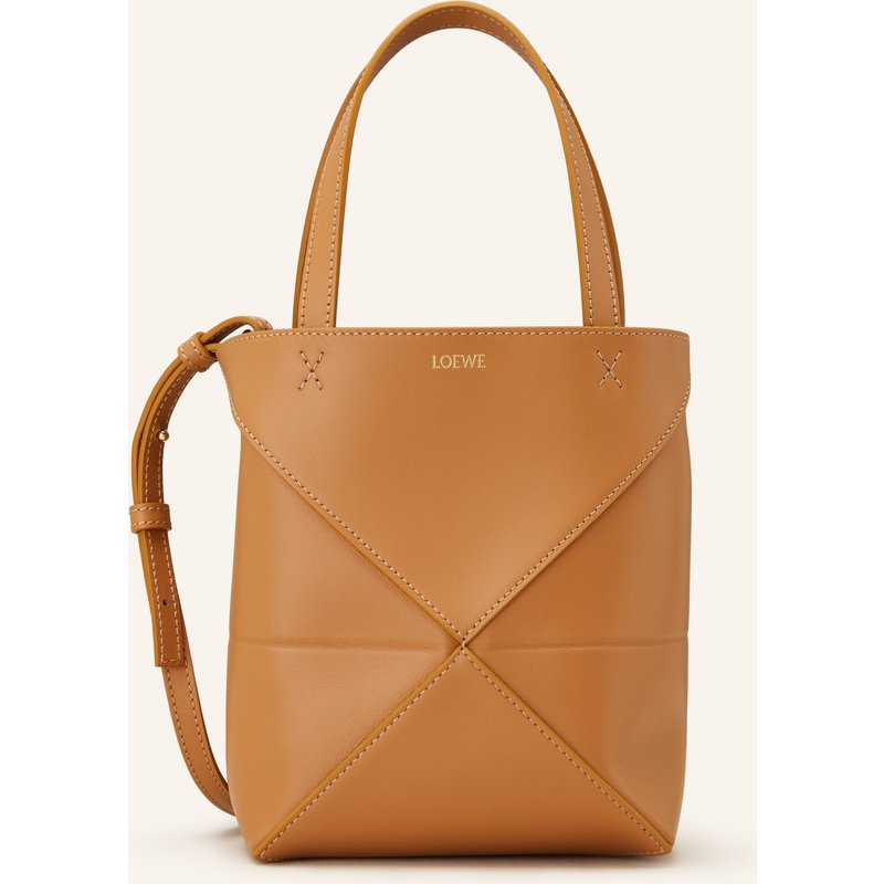 Loewe Handtasche Puzzle Tote Mini beige