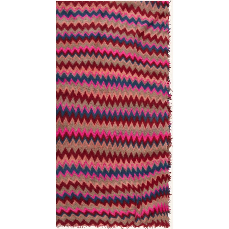 Purschoen Cashmere-Schal rot