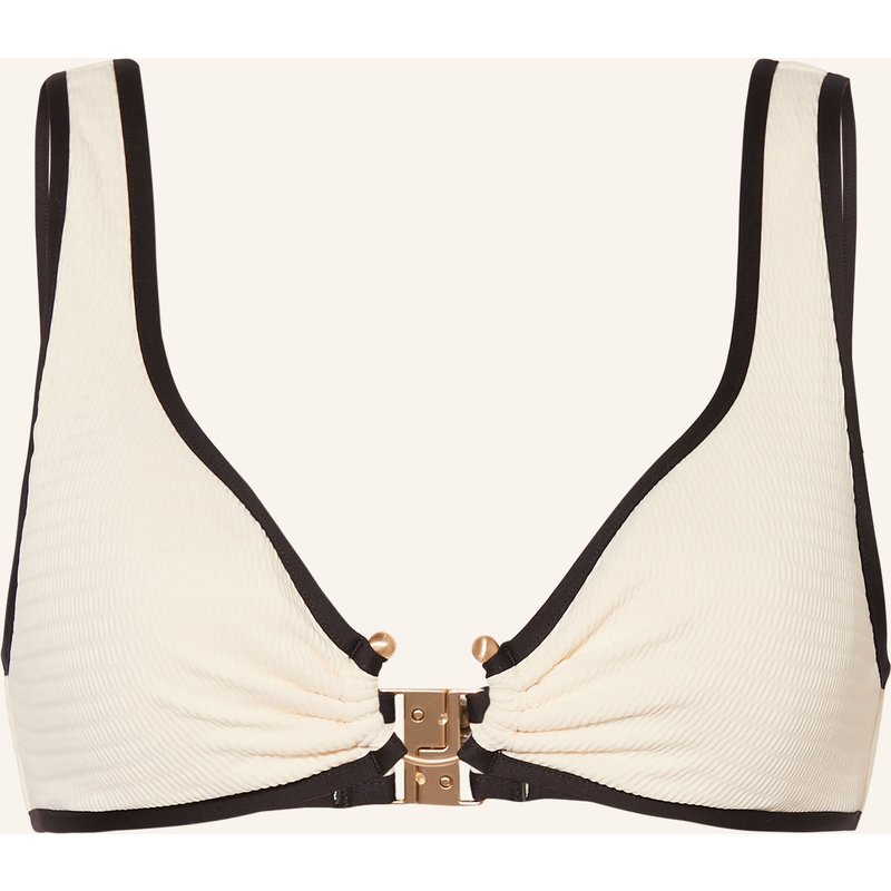Seafolly Bralette-Bikini-Top Beach Bound weiss