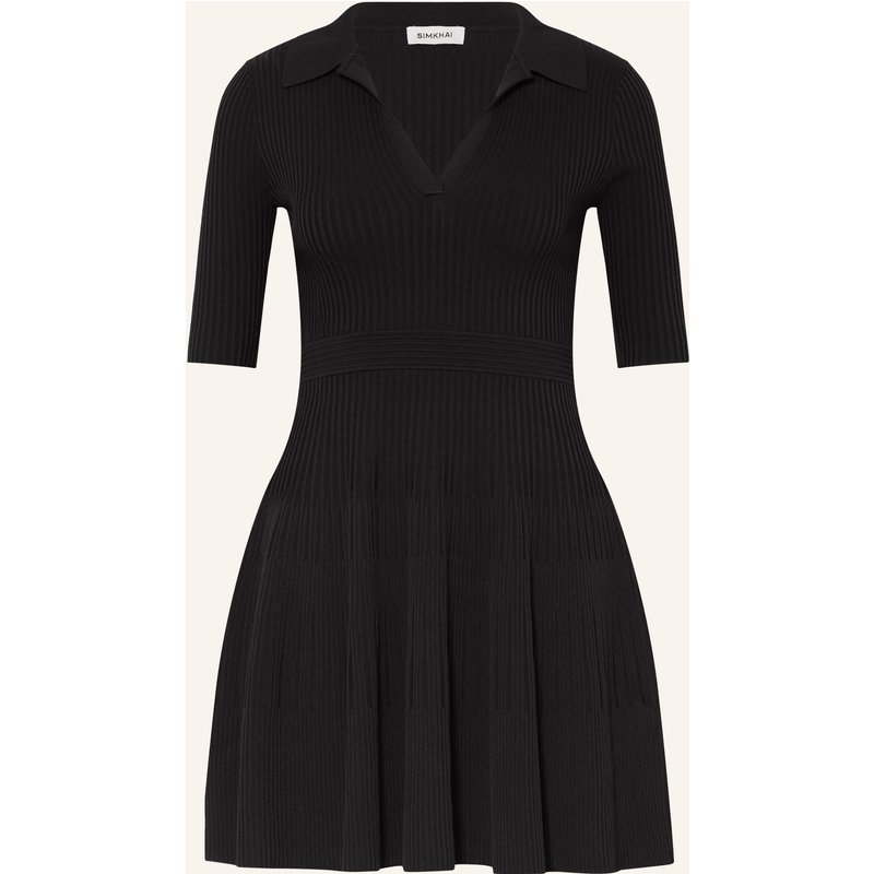 Simkhai Strickkleid Patricia schwarz