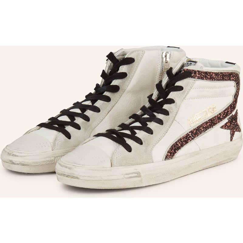 Golden Goose Hightop-Sneaker Slide weiss
