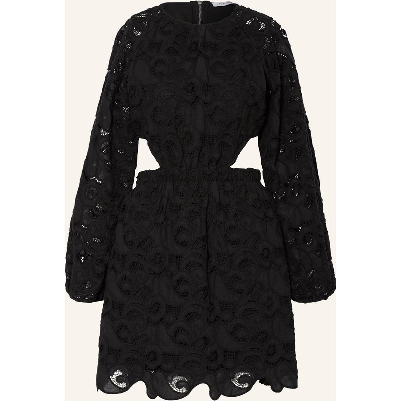 Mrs & Hugs Spitzenkleid Mit Cut-Out schwarz