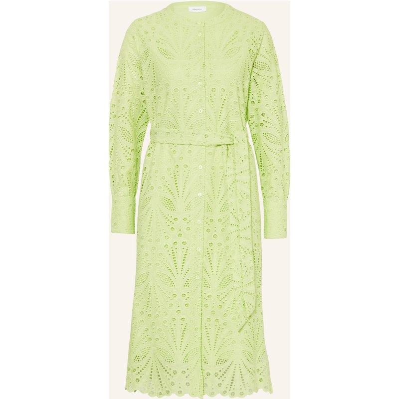 Darling Harbour Kleid Aus Lochspitze gruen
