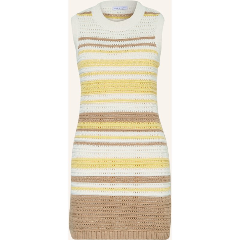 Mrs & Hugs Strickkleid beige