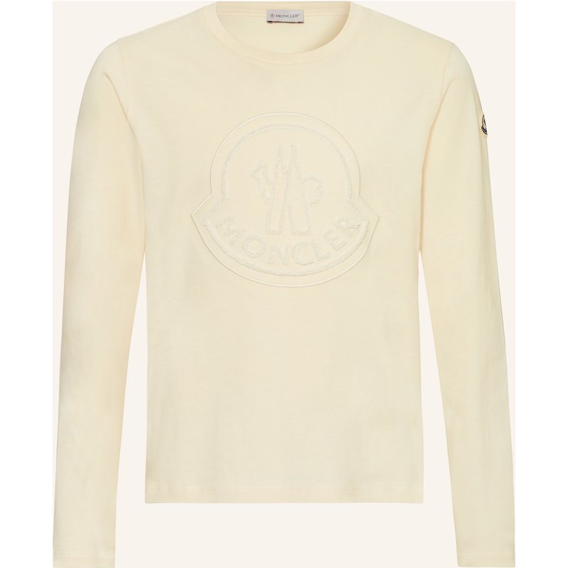 Moncler Enfant Longsleeve weiss