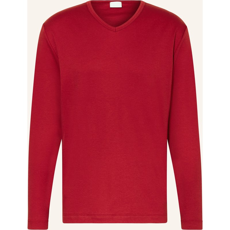 Mey Schlafshirt Serie Solid Night rot