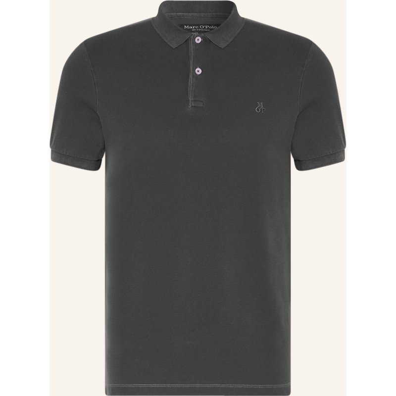 Marc O'polo Piqué-Poloshirt Shaped Fit grau