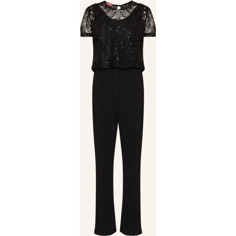G.O.L. Finest Collection Jumpsuit Mit Pailletten Und Glitzergarn schwarz