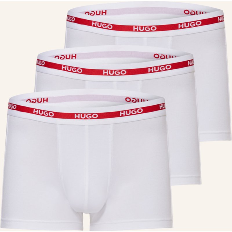 Hugo 3er-Pack Boxershorts Triplet Planet weiss