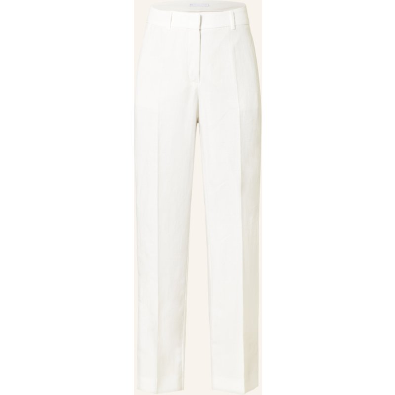 Raffaello Rossi Hose Olessa Mit Leinen weiss