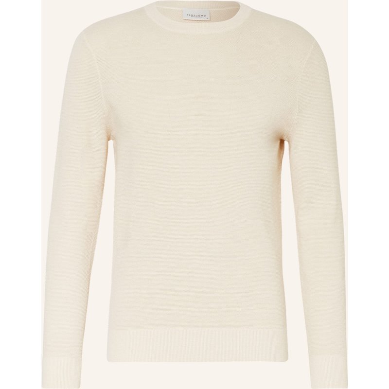 Profuomo Pullover weiss