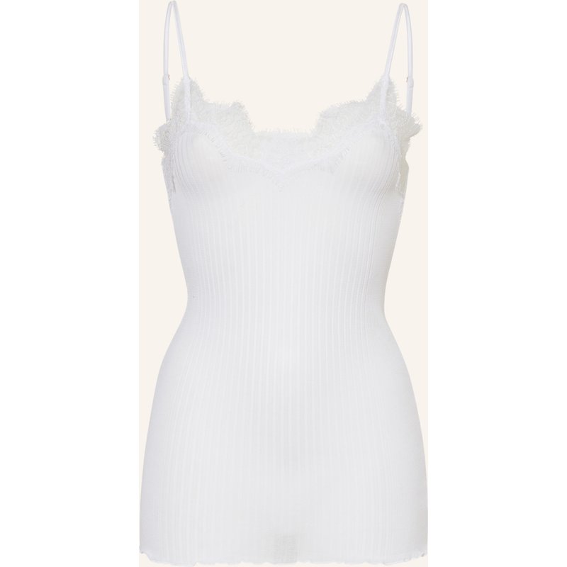 Zimmerli Top Richelieu weiss