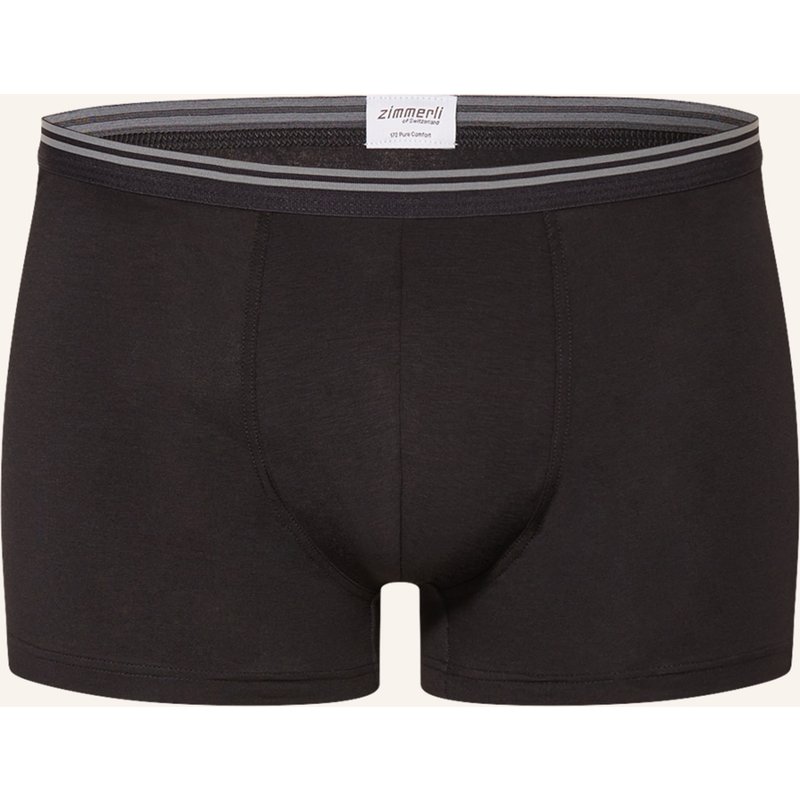 Zimmerli Boxershorts Pure Comfort schwarz