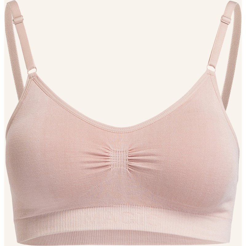 Magic Bodyfashion Bustier Bamboo Comfort Bra With Spaghetti Straps rosa