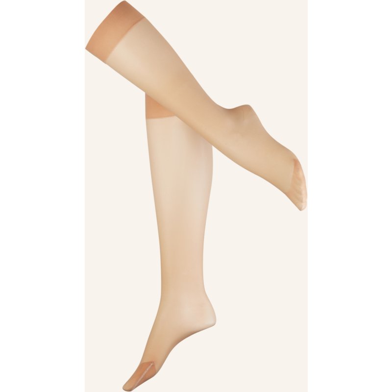 Item m6 Fein-Kniestrümpfe Invisible 15 beige