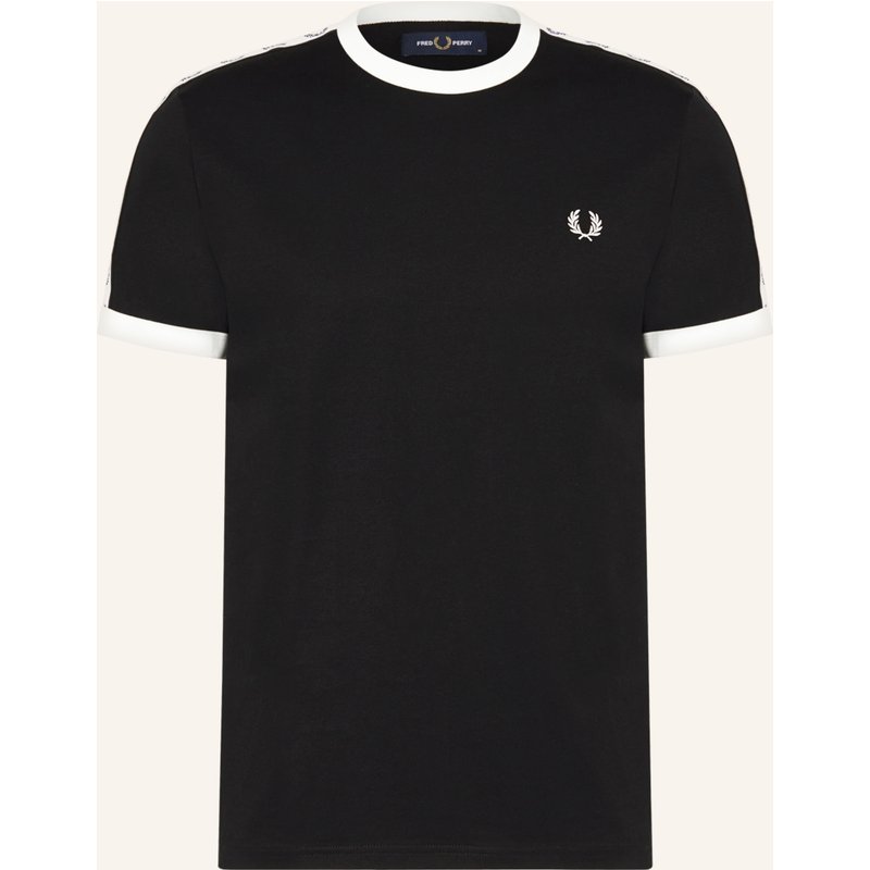 Fred Perry T-Shirt schwarz