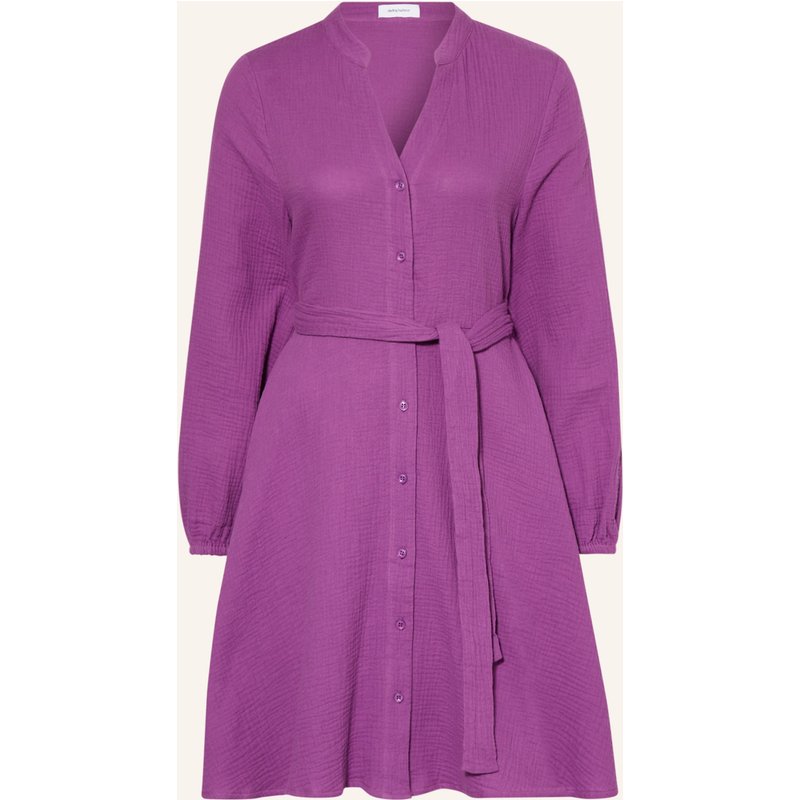 Darling Harbour Hemdblusenkleid Aus Musselin pink