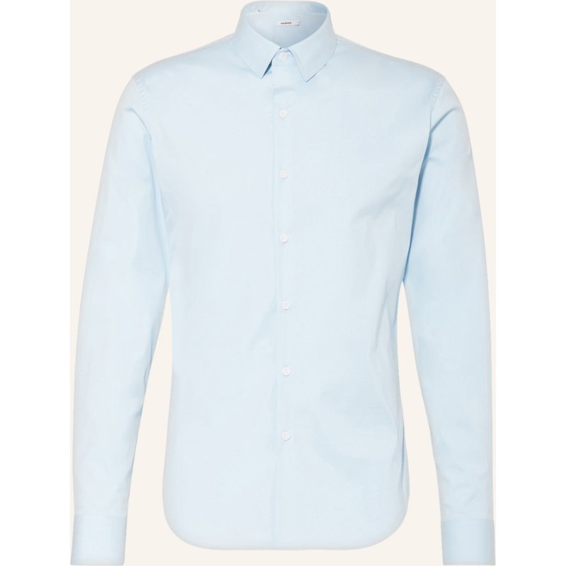 Sandro Hemd Extra Slim Fit blau