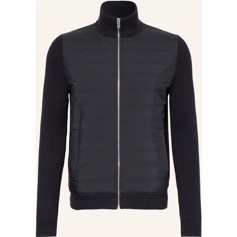 Reiss Jacke Trainer Im Materialmix blau