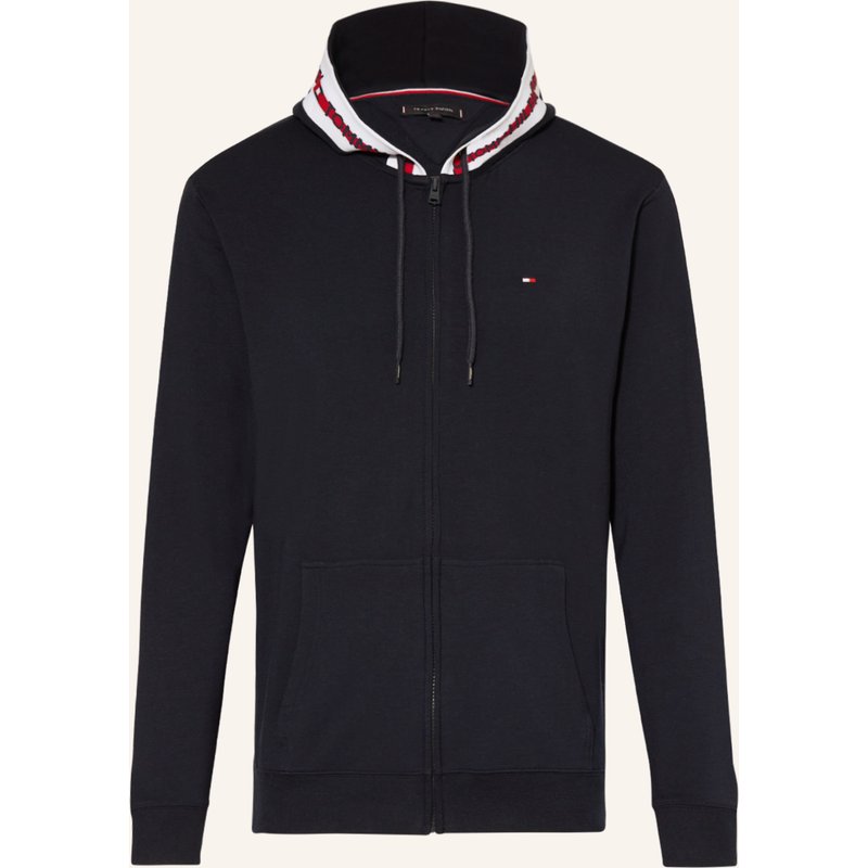 Tommy Hilfiger Lounge-Sweatjacke blau