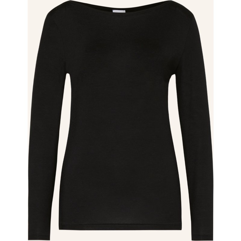Zimmerli Schlafshirt Pureness schwarz