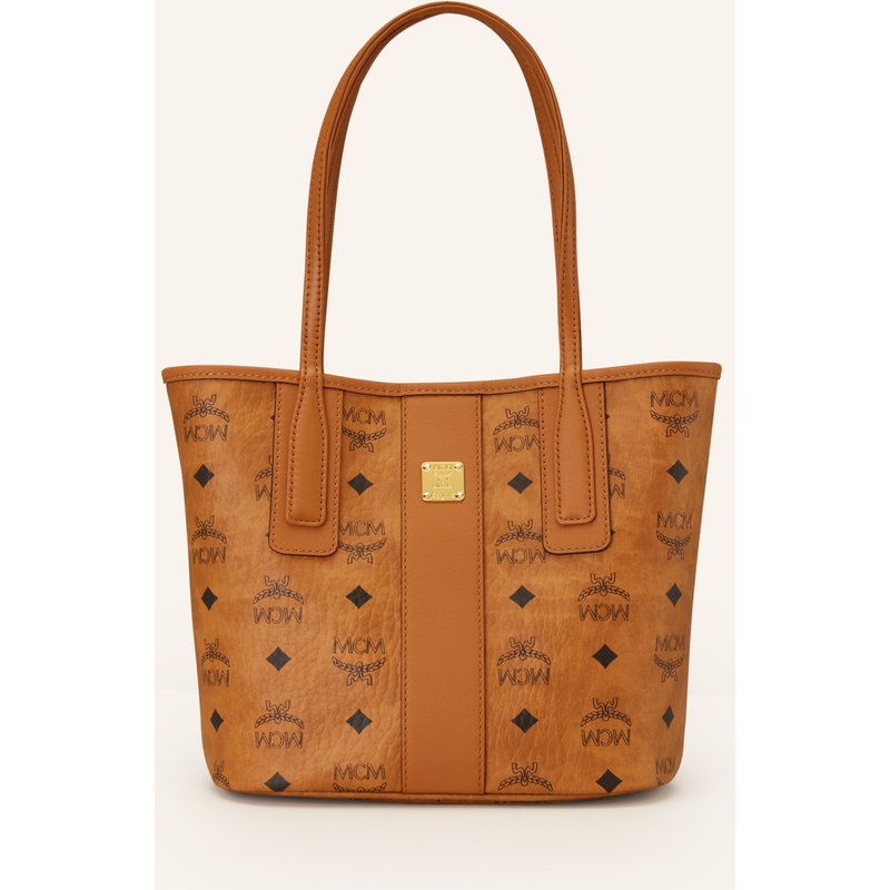 Mcm Shopper Liz Mini Zum Wenden braun