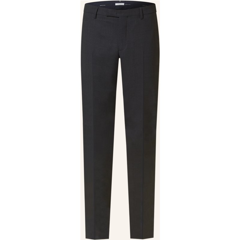 Boglioli Anzughose Slim Fit grau